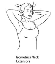 Isometric neck extensors